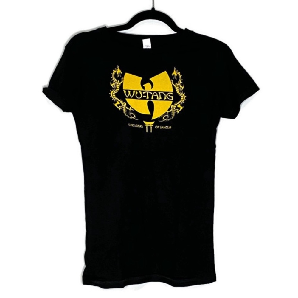 Wu-tang graphic black shortsleeved tee